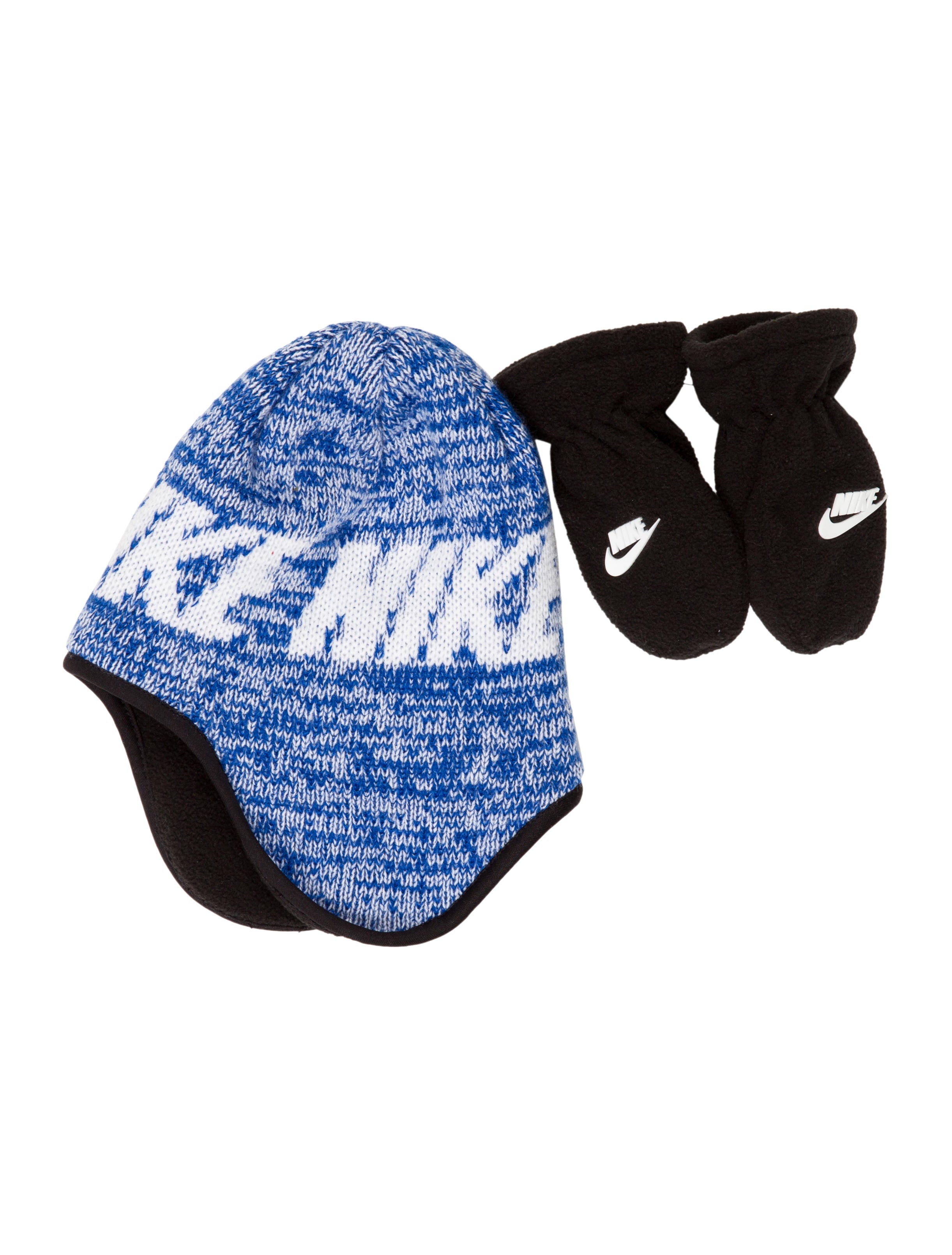 infant nike hat and mittens