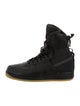 Nike 2017 SF Air Force 1 Black Gum Sneakers