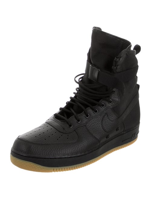 Nike 2017 SF Air Force 1 Black Gum Sneakers