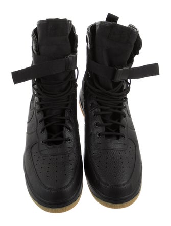 Nike 2017 SF Air Force 1 Black Gum Sneakers
