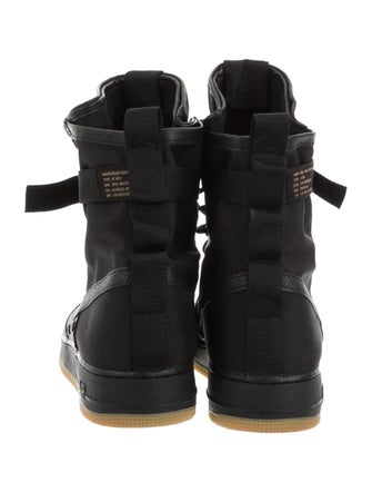 Nike 2017 SF Air Force 1 Black Gum Sneakers