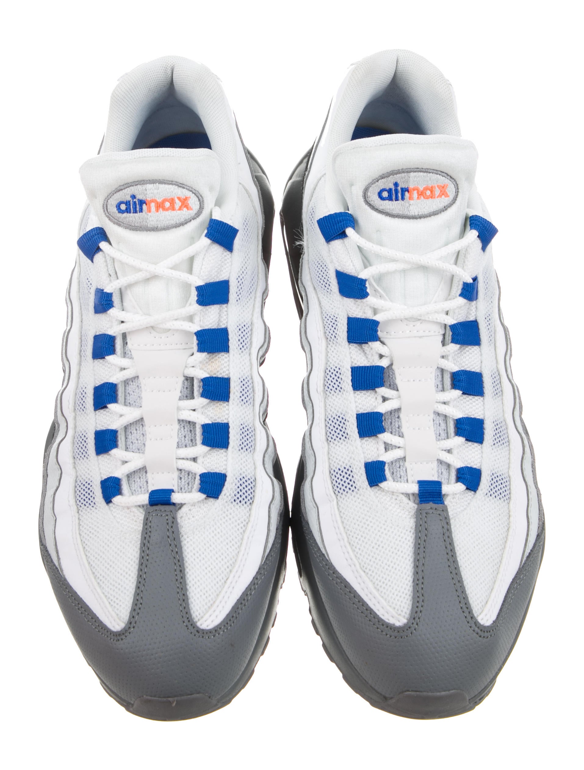 air max 95 cool grey total orange
