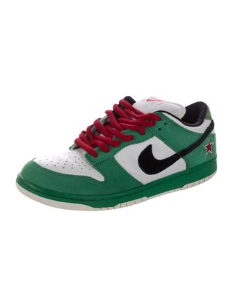 Nike Dunk SB Heineken Low-Top Sneakers