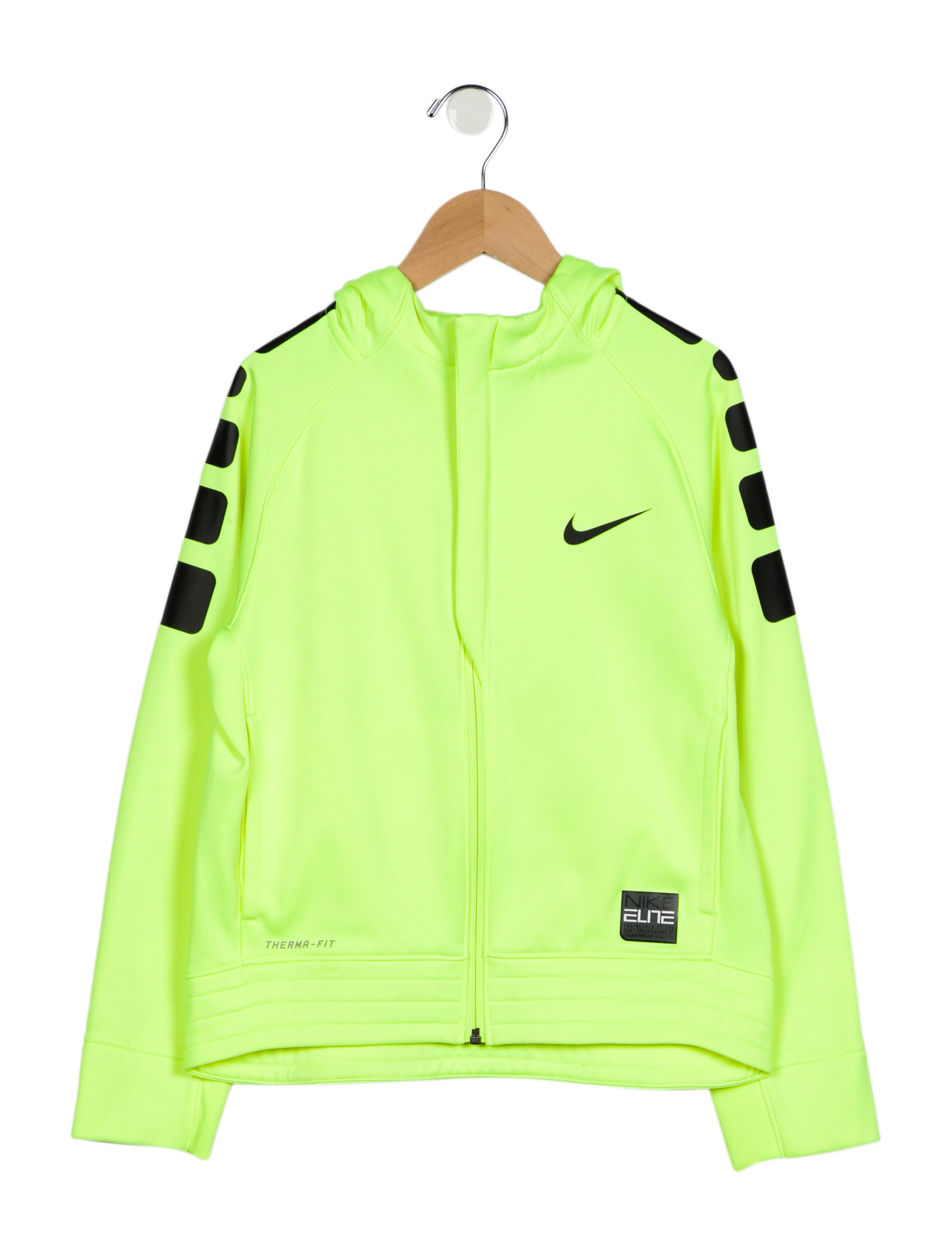 Nike Boys' Hooded Zip-Up Jacket - Boys - WU250338 | The RealReal