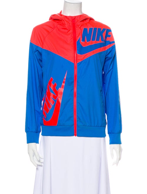Nike Printed Jacket Blue