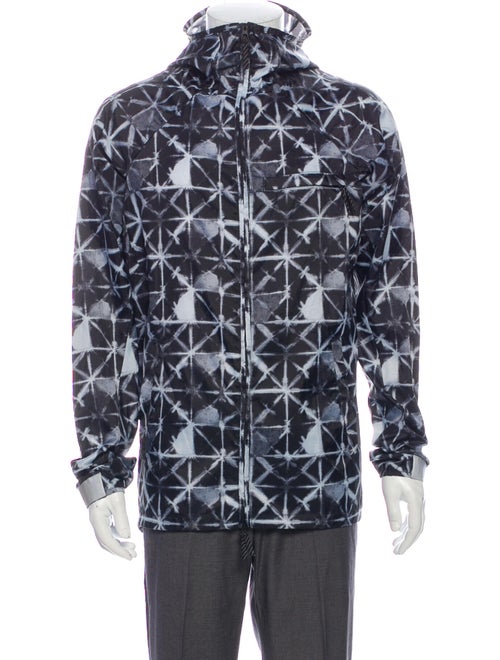 Nike SB Graphic Print Windbreaker Black