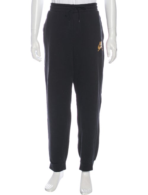 Nike Graphic Print Sweatpants Black