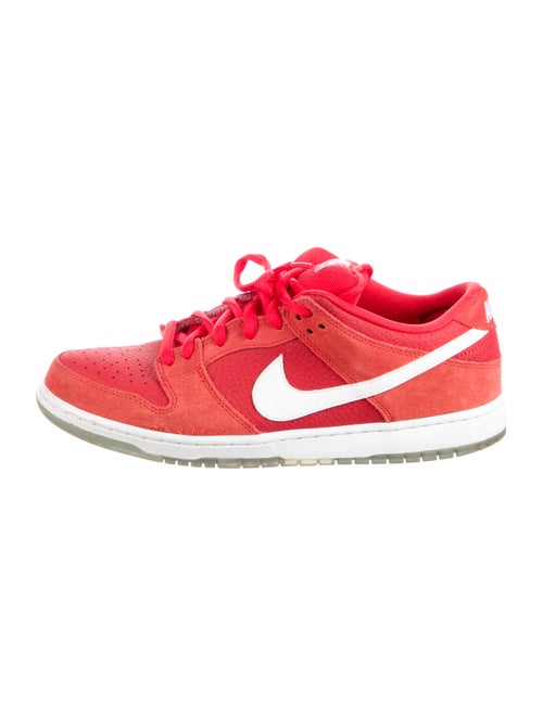 Nike Sb Dunk Low Challenge Red Sneakers Shoes Wu The Realreal Nike Sb Dunk Low Challenge Red Sneakers Shoes Wu The Realreal