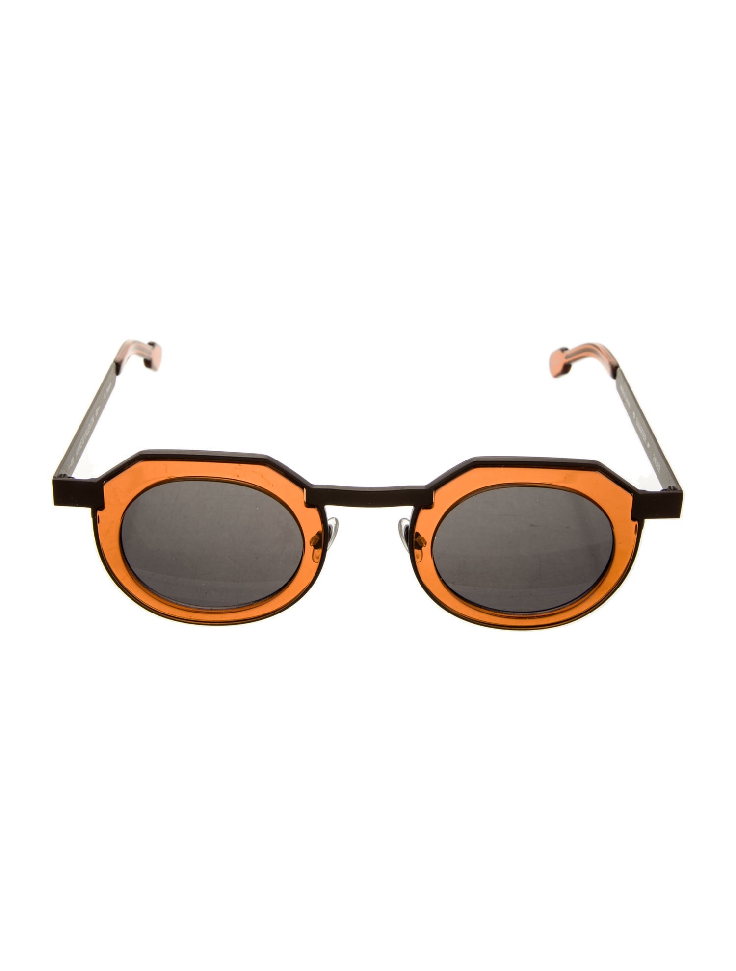 Anne et Valentin Round Tinted Sunglasses