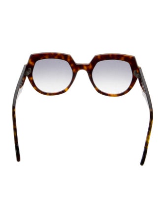 Anne et Valentin Round Gradient Sunglasses