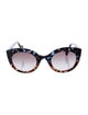 Anne et Valentin Cat-Eye Gradient Sunglasses