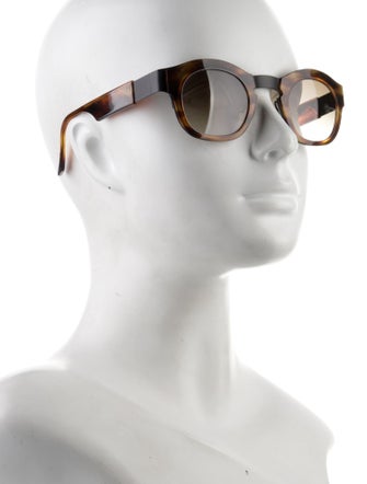 Anne et Valentin Round Gradient Sunglasses