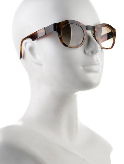 Anne et Valentin Round Gradient Sunglasses