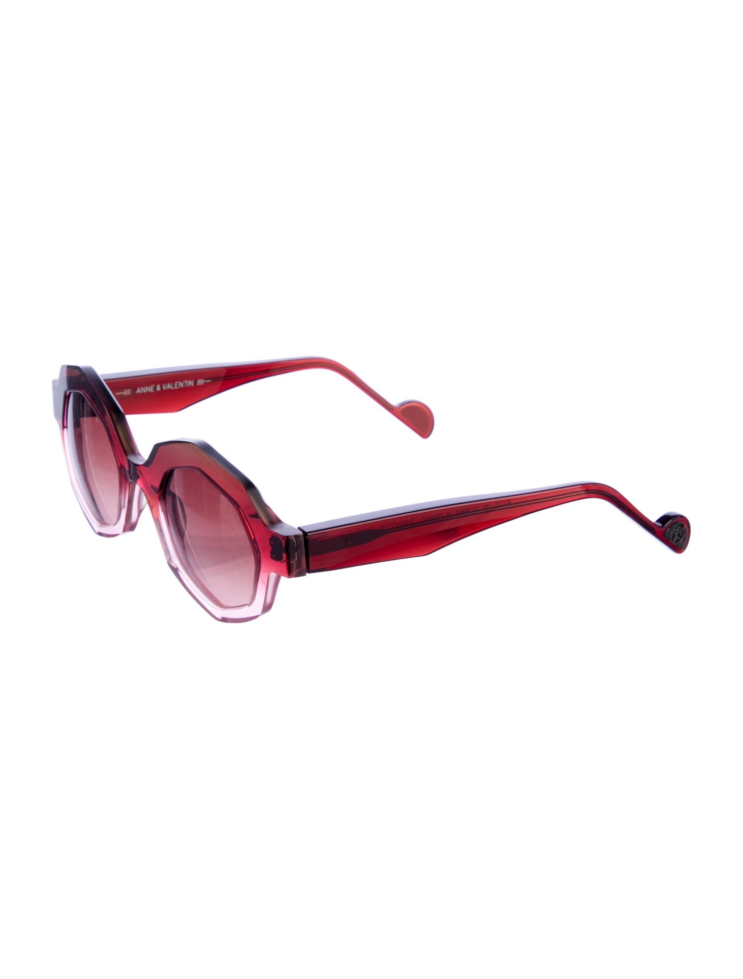 Anne et Valentin Oversize Gradient Sunglasses