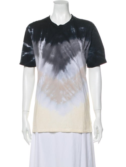 Baja East Tie-Dye Print Crew Neck T-Shirt