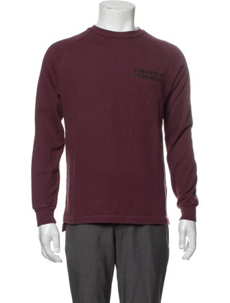 Baja East Crew Neck Long Sleeve Sweatshirt