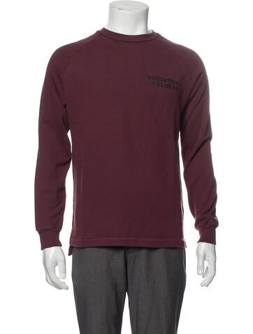 Baja East Sweatshirts & Hoodies Crew Neck Long Sleeve Sweatshirt 1 | S