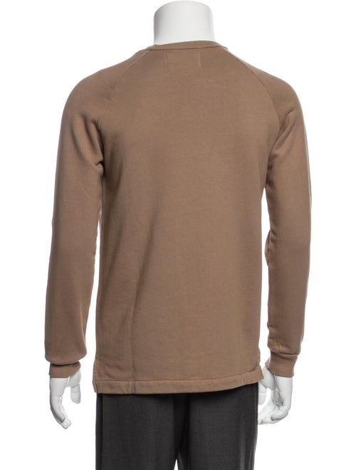 Baja East Graphic Print Crew Neck Sweatshirt