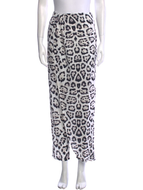 Baja East Printed Straight Leg Pants
