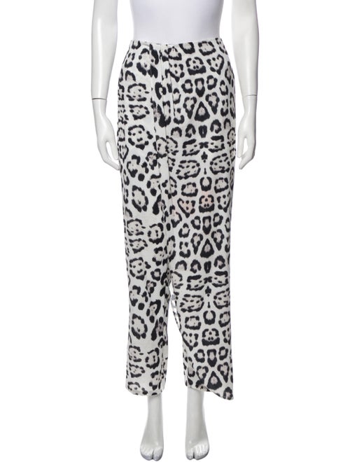 Baja East Printed Straight Leg Pants