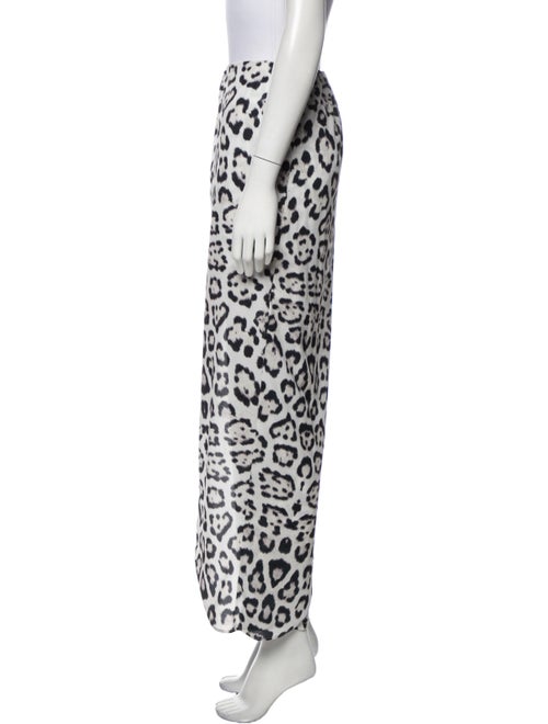 Baja East Printed Straight Leg Pants