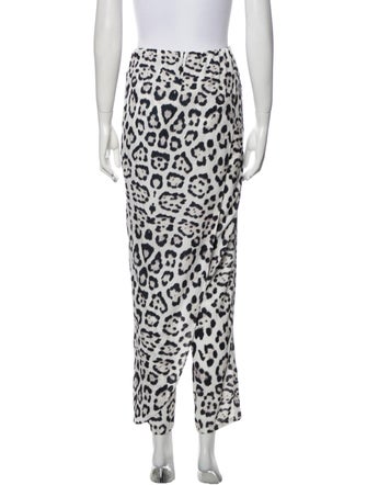 Baja East Printed Straight Leg Pants