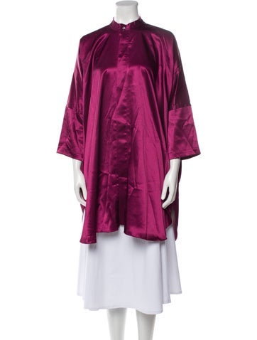 Baja East Dresses Mock Neck Mini Dress XXS