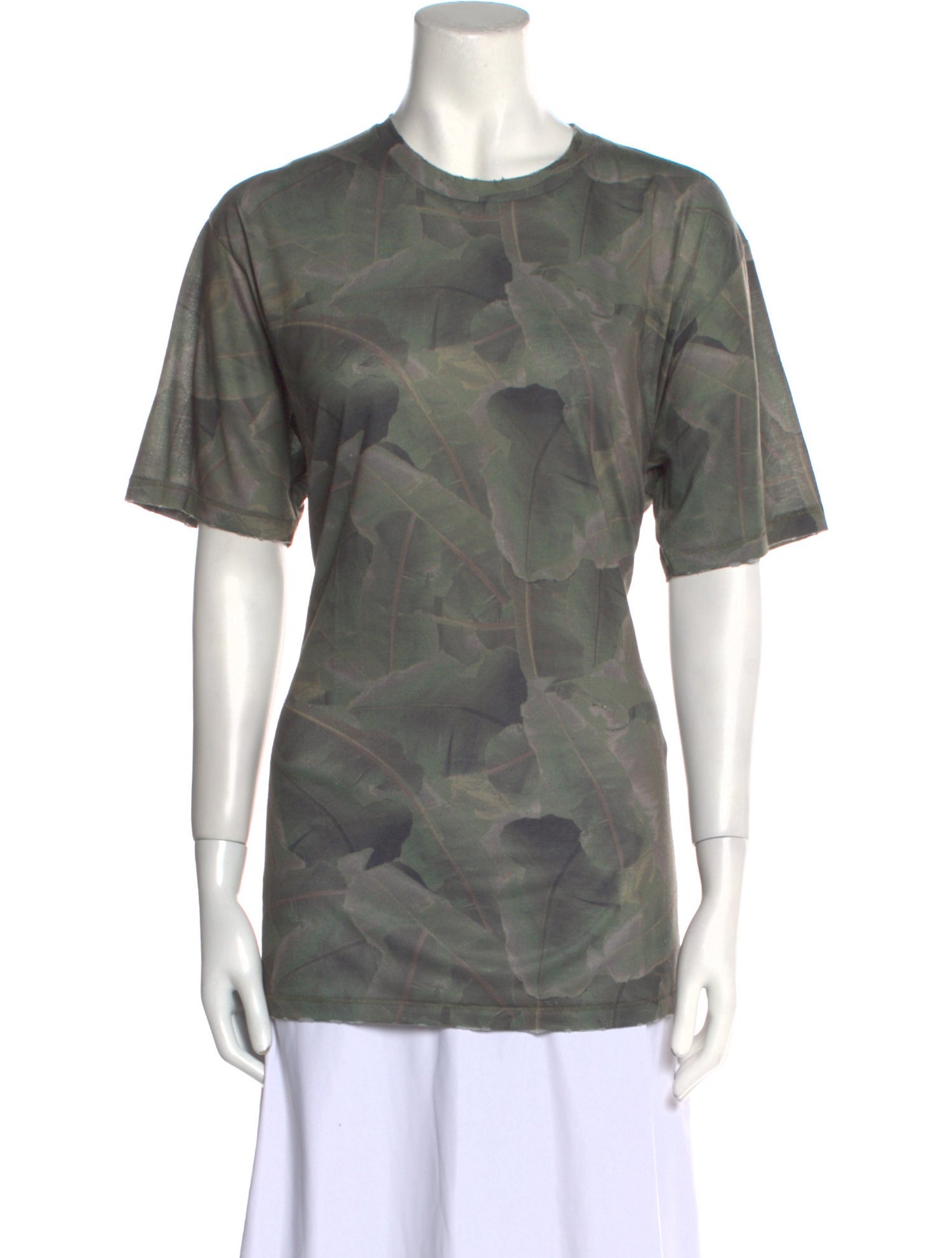 Baja East Printed Crew Neck T-Shirt