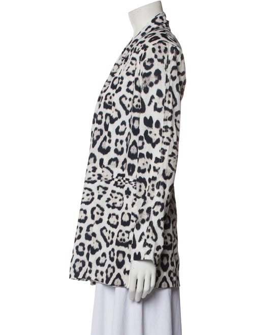 Baja East Animal Print Blazer