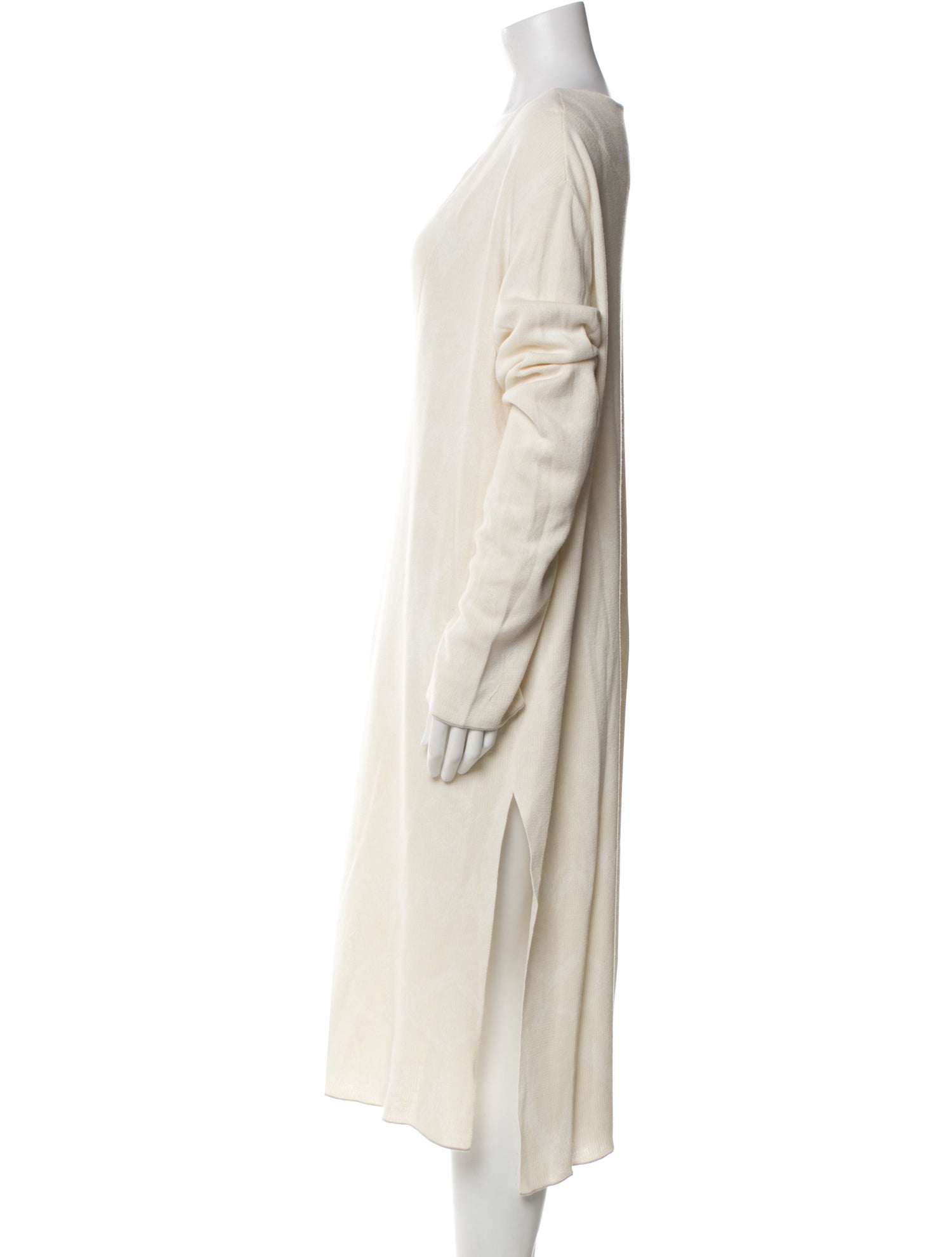 Baja East Cowl Neck Midi Length Dress