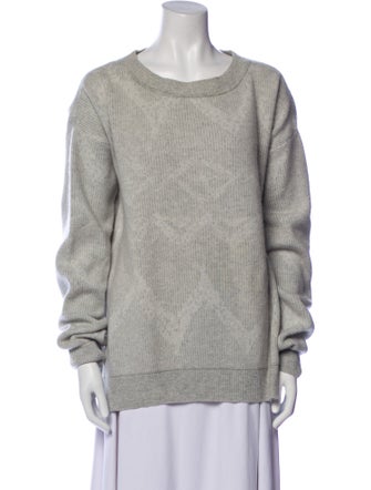 Baja East Cashmere Scoop Neck Sweater