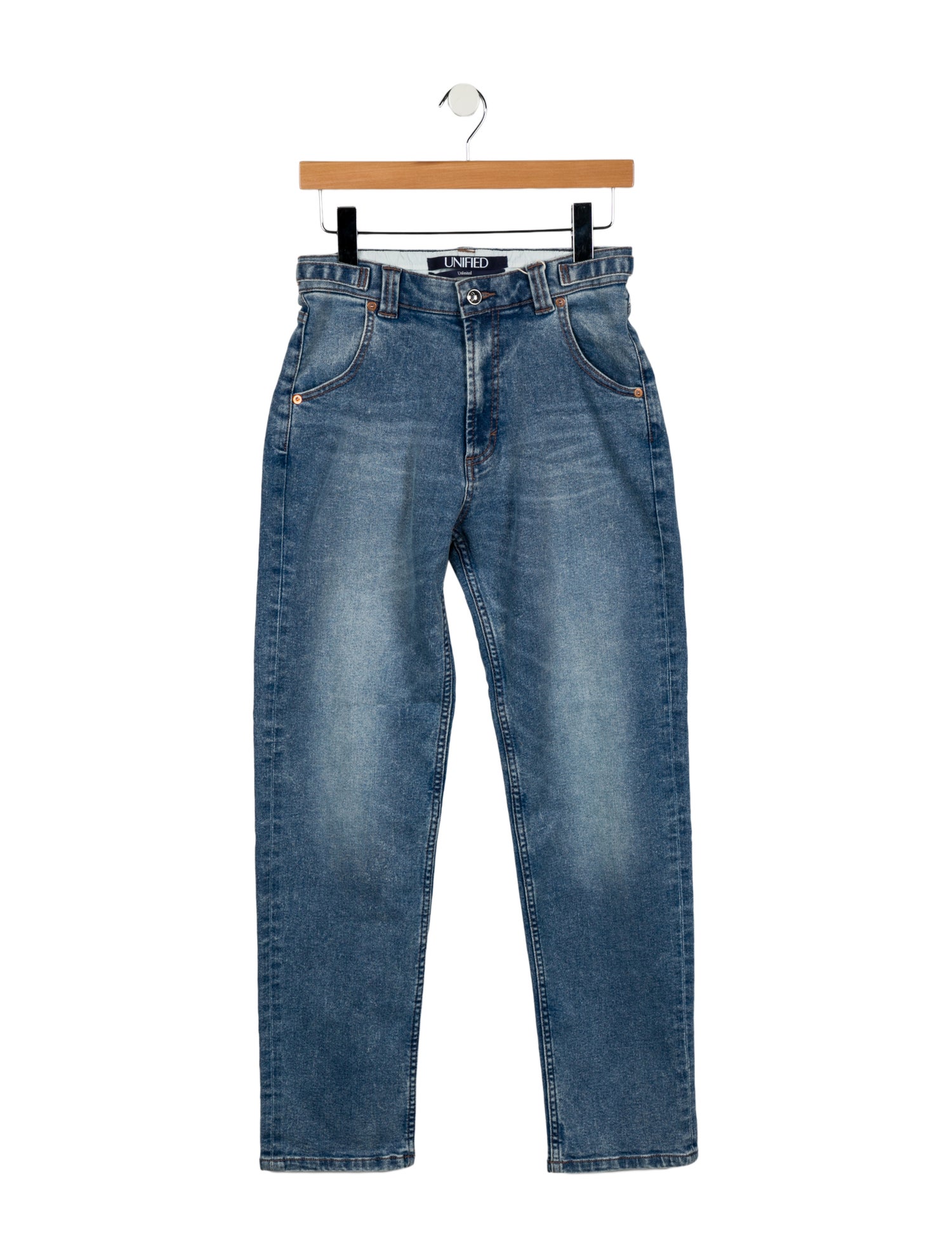 Unified Unlimited Mid-Rise Straight Leg Jeans w/ Tags