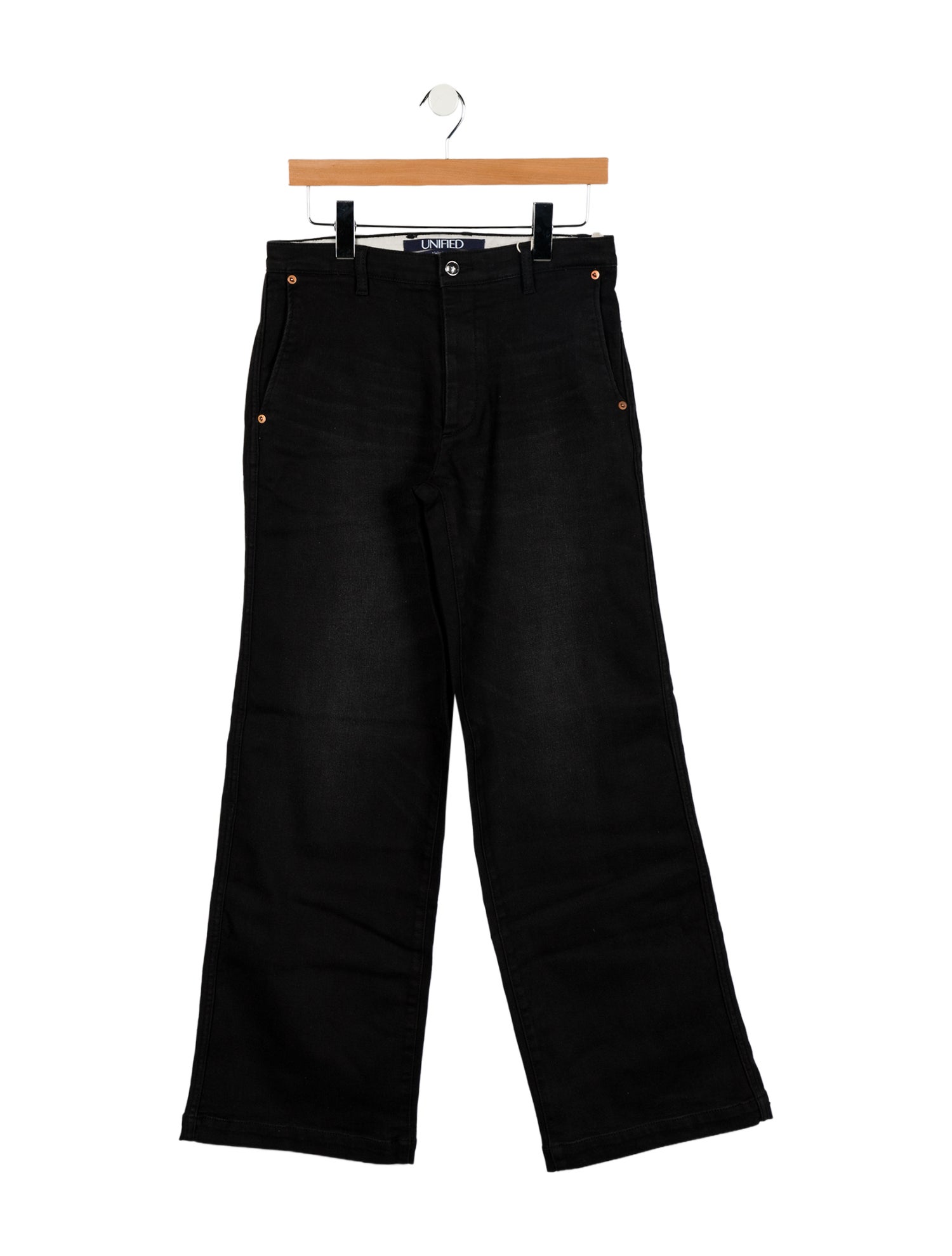 Unified Unlimited Mid-Rise Wide Leg Jeans w/ Tags