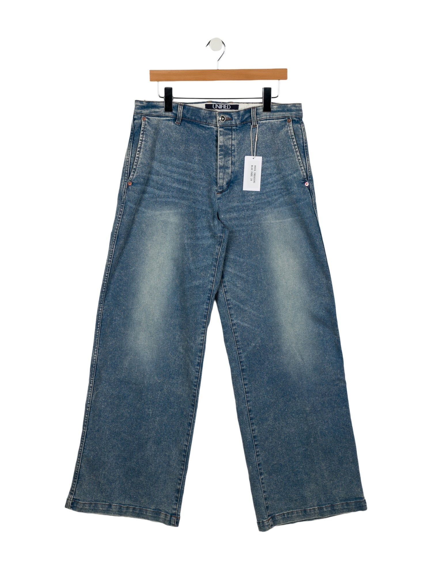 Unified Unlimited Mid-Rise Wide Leg Jeans w/ Tags