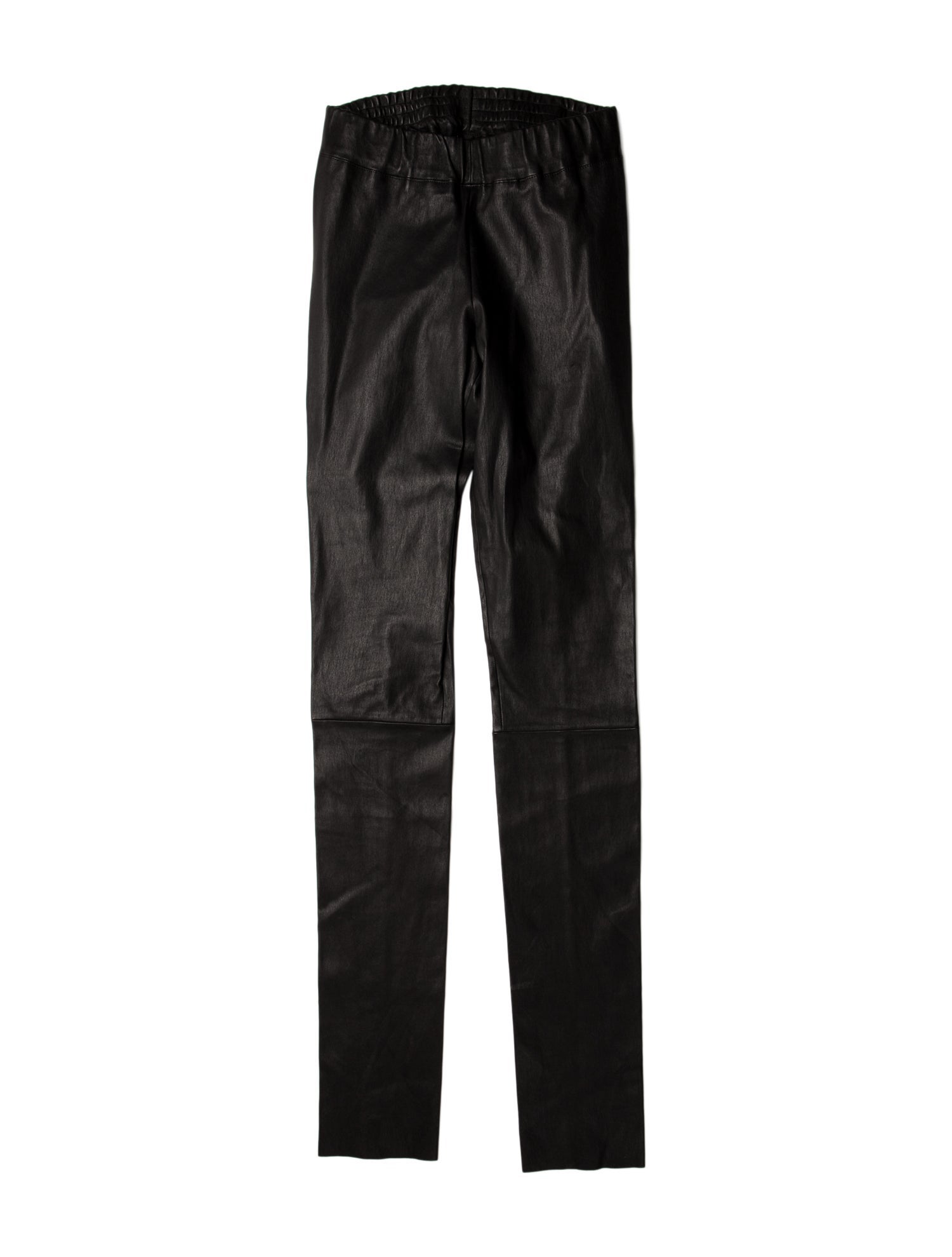 Snow from St Barth Leather Skinny Leg Pants