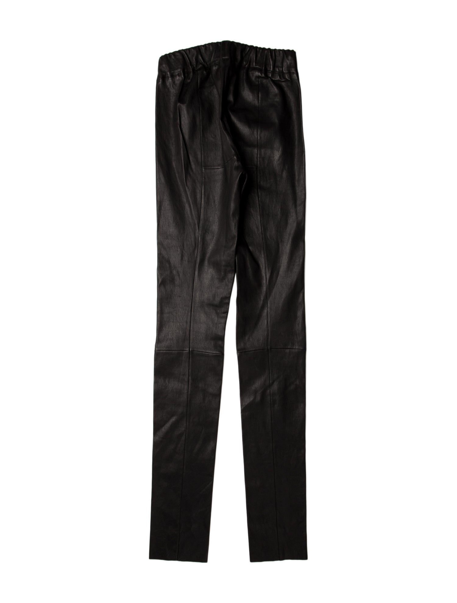 Snow from St Barth Leather Skinny Leg Pants