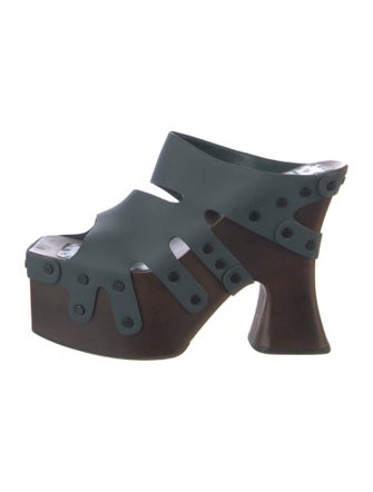 Ugg x Eckhaus Latta Leather Slides