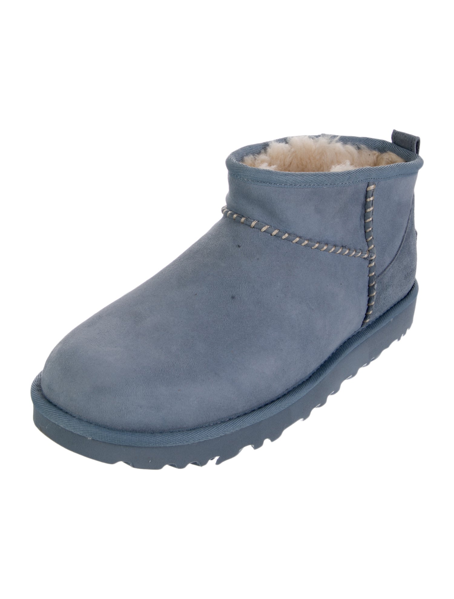 UGG x Madhappy Suede Whipstitch Trim Snow Boots