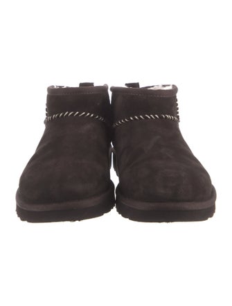 UGG x Madhappy Suede Lace-Up Boots