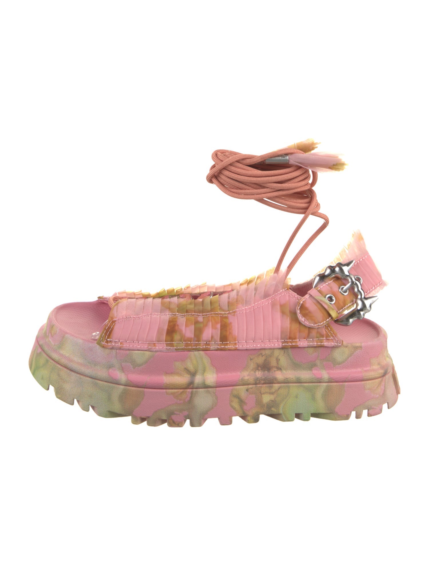 UGG x Collina Strada Rubber Printed Sandals