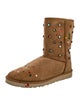 UGG x Gallery Dept. Suede Studded Accents Lace-Up Boots