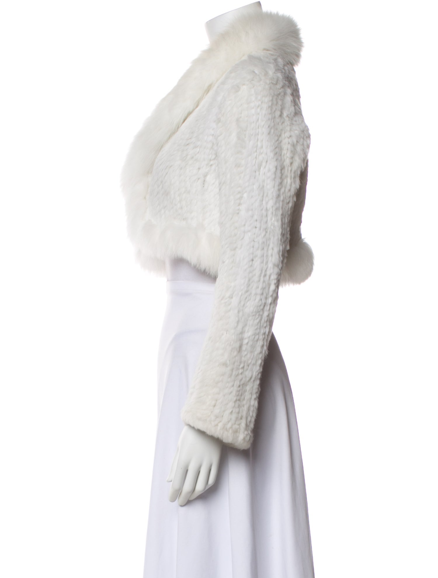 Ugo Zaldi Fox Fur Jacket