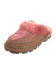 UGG x TSCHABALALA SELF Shearling Mules