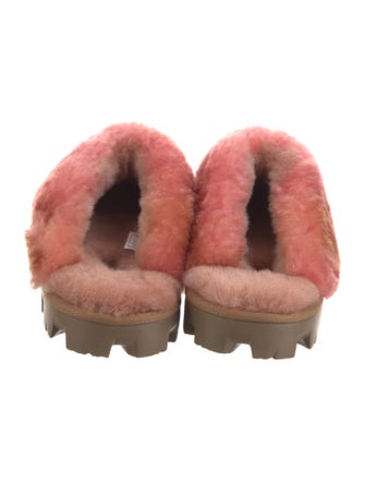 UGG x TSCHABALALA SELF Shearling Mules