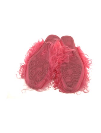 UGG x Molly Goddard Fur Mules