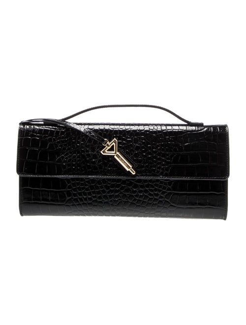 Florian Patent Leather Top Handle Bag