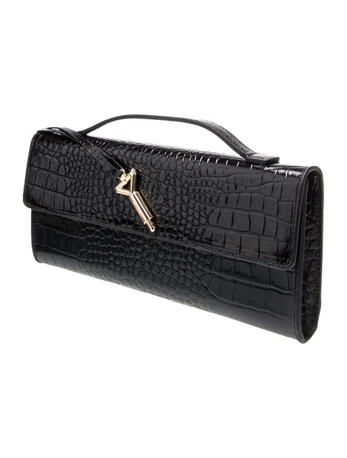 Florian Patent Leather Top Handle Bag