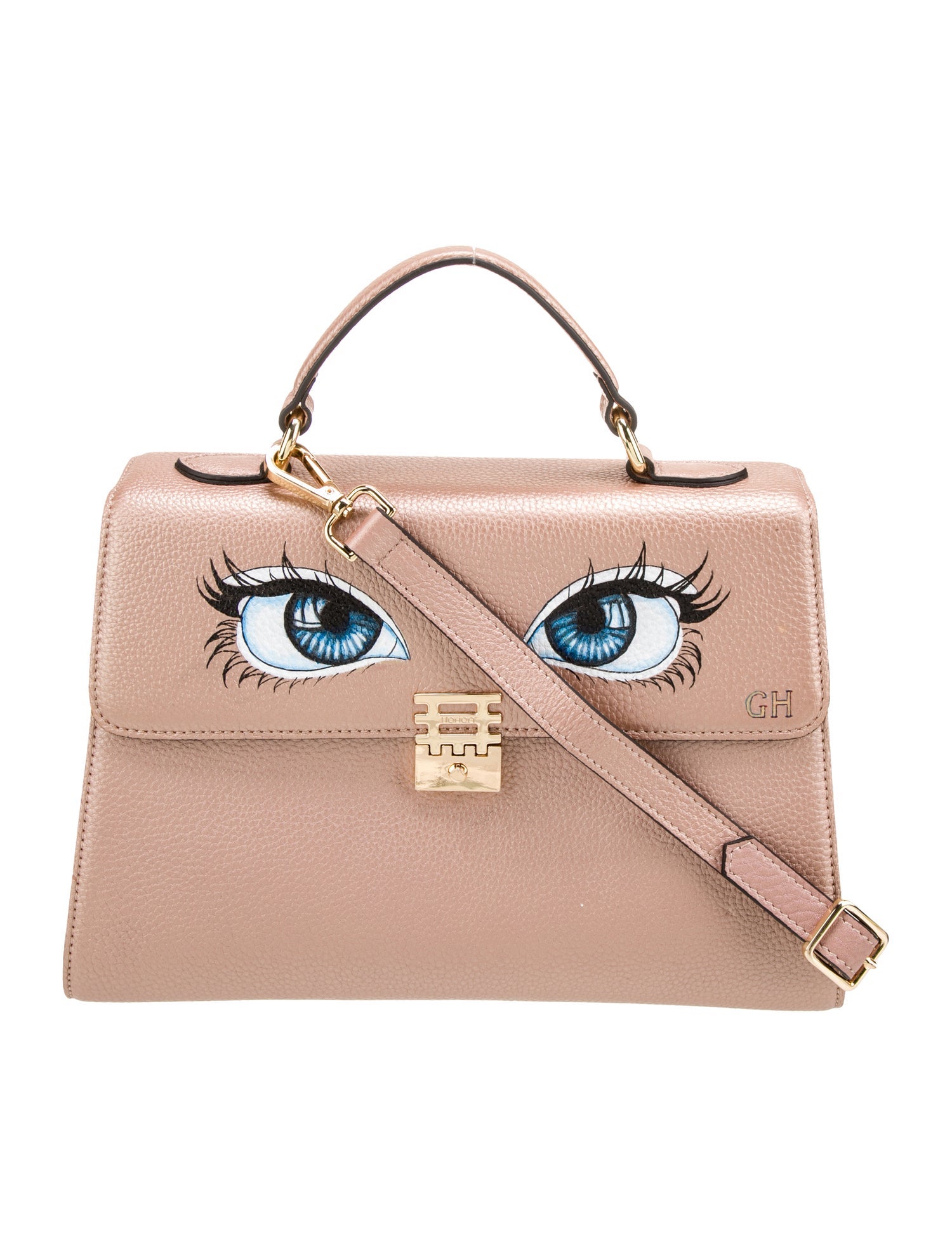 Florian Leather Top Handle Bag