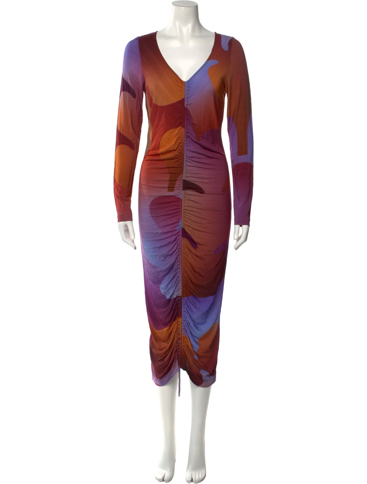 Untitled in Motion Printed Midi Length Dress w/ Tags