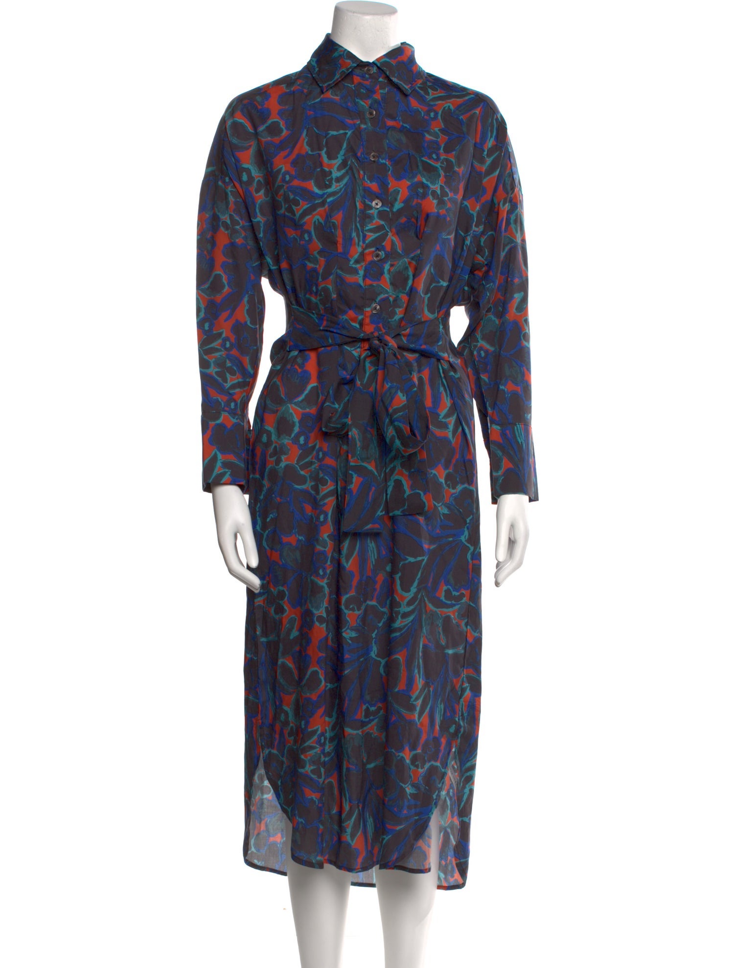 Untitled in Motion Printed Midi Length Dress